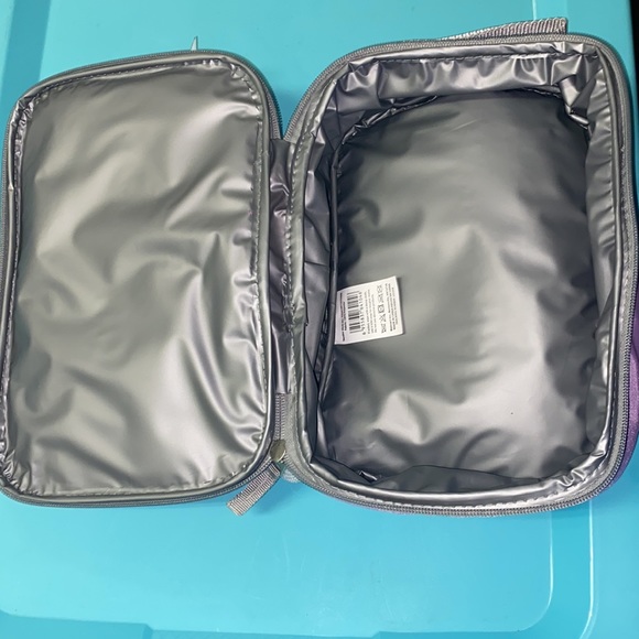 Kids Insulated Lunch Box NWT Pink Purple - Picture 5 of 9